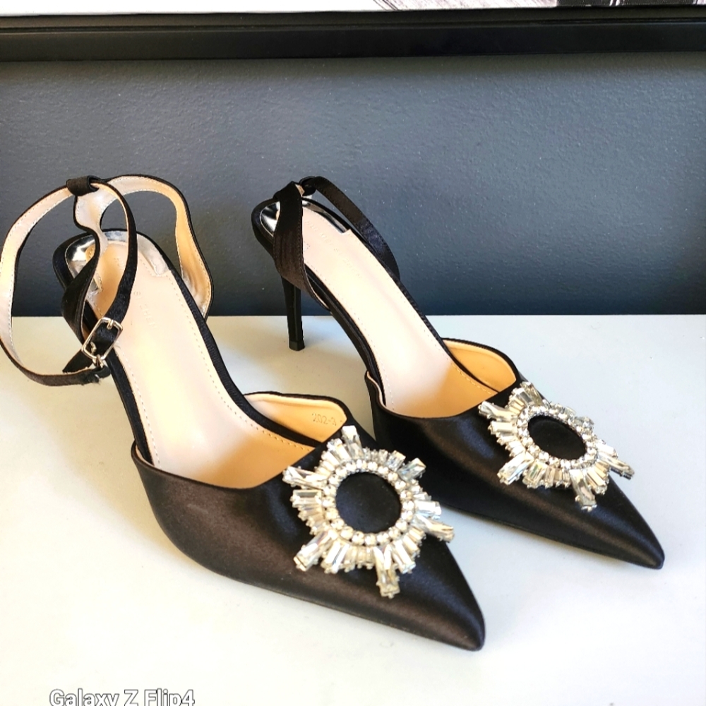 Ankle strap heels